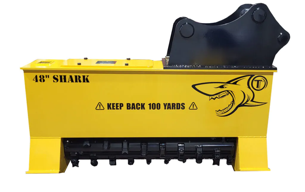 48" Shark Mulcher